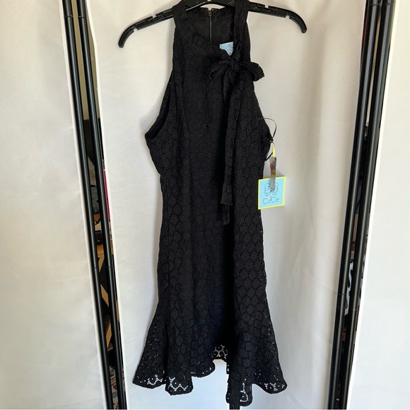 Womens Sleeveless Knee-Length Halter Dress size medium - Picture 6 of 6